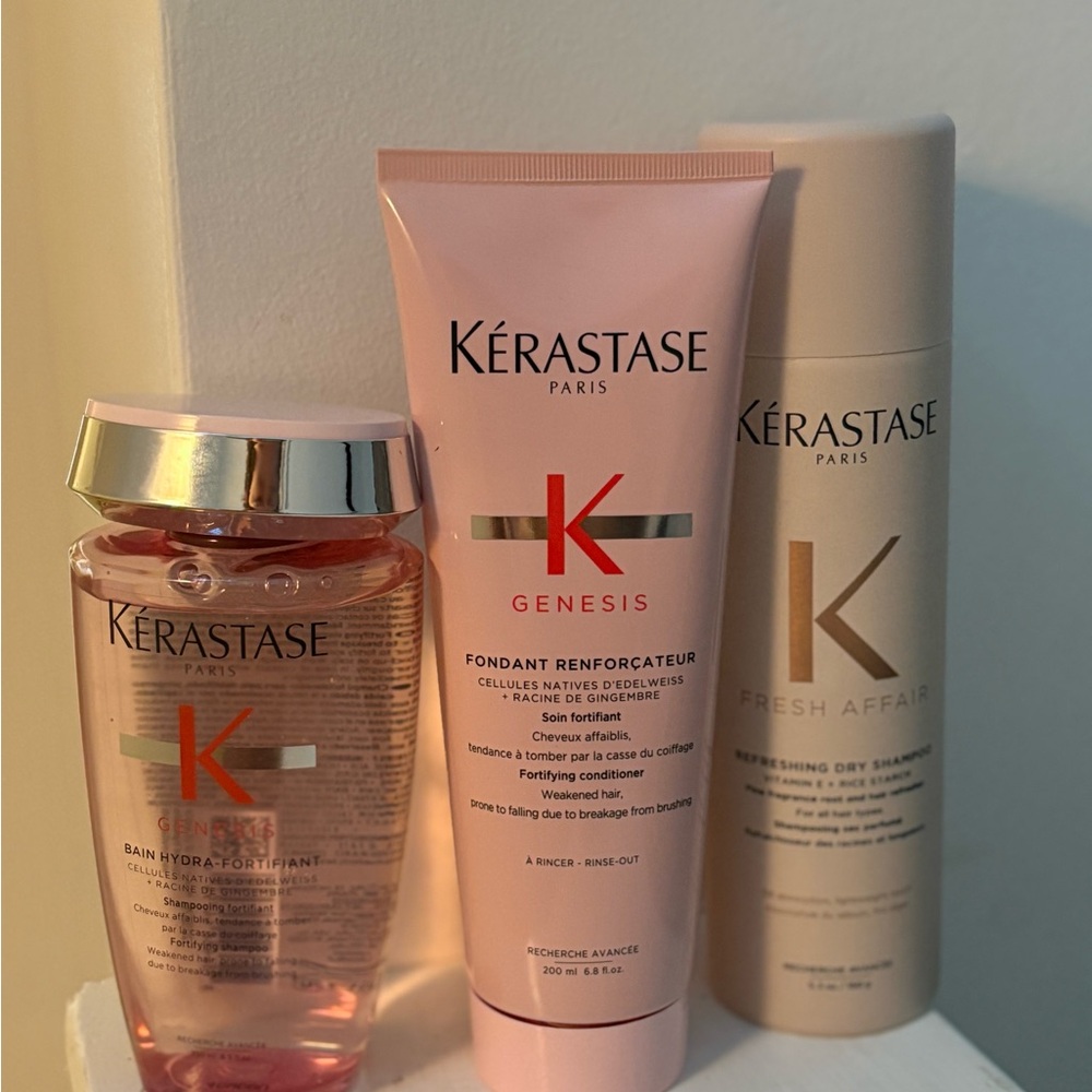 Kerastase hair care Set - Pink and Cream